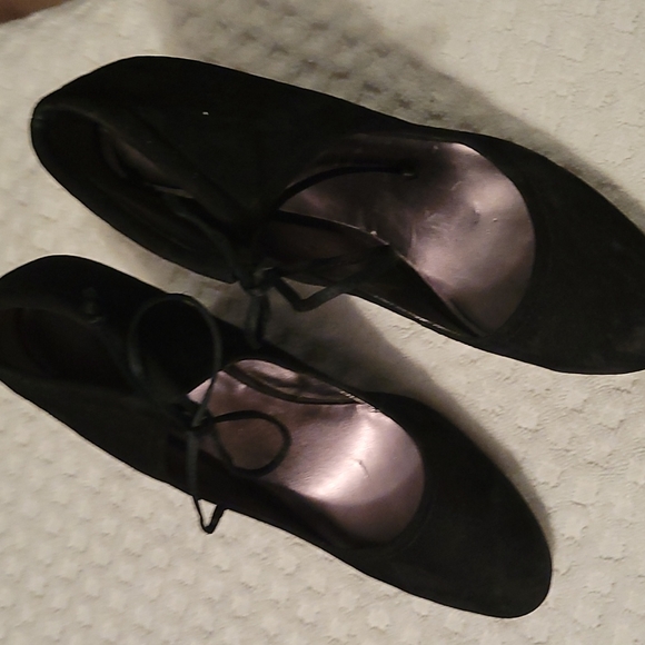Nine West Black wedges - Picture 1 of 4